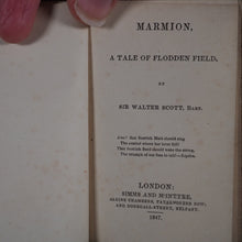 Load image into Gallery viewer, Marmion. A Tale of Flodden Field.&gt;&gt;EARLY MINIATURE PAPERBACK BOOK&lt;&lt; Scott, Sir Walter. Publication Date: 1847 CONDITION: VERY GOOD
