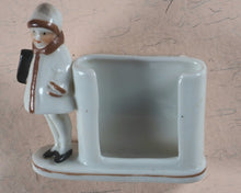 Load image into Gallery viewer, Needlecase &#39;blook&#39;. Complete with attached bevelled pocket mirror and original &#39;blook&#39; holder.
