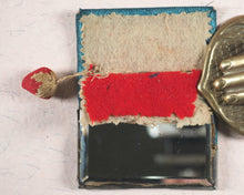 Load image into Gallery viewer, Needlecase &#39;blook&#39;. Complete with attached bevelled pocket mirror and original &#39;blook&#39; holder.
