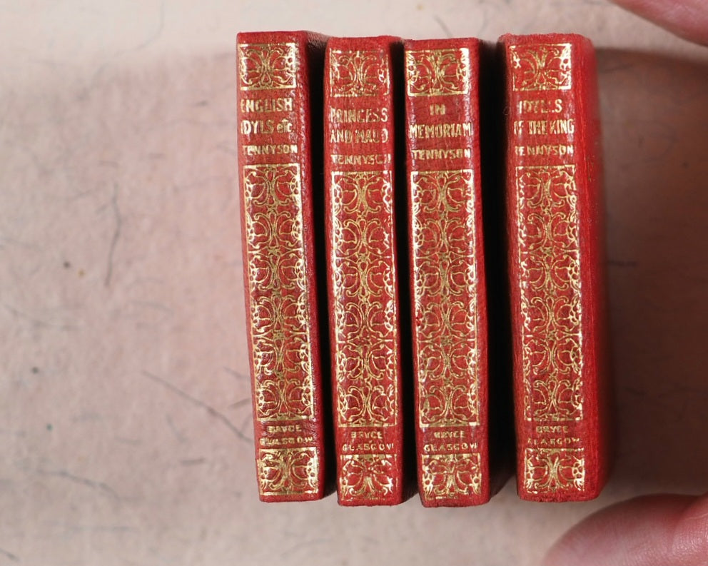 Tennyson, Alfred Lord. Poems. A choice selection from his works, serious and comic. Bryce, David & Son. Glasgow. [1905].