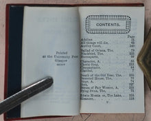 Load image into Gallery viewer, Tennyson, Alfred Lord. Poems. A choice selection from his works, serious and comic. Bryce, David &amp; Son. Glasgow. [1905].
