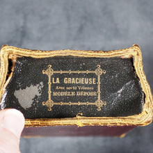 Load image into Gallery viewer, Gracieuse, La . Pairault, P. et Cie. Paris. 1896. Complete with ten French miniature books in Louis XV style bookcase/cabinet.
