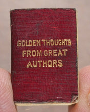 Load image into Gallery viewer, Crowther, Alice. Golden Thoughts from great authors. Bryce, David &amp; Son. Glasgow. Circa 1900.
