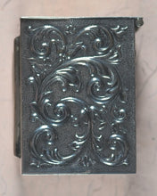 Load image into Gallery viewer, Miniature playing cards. Miniature antique playing cards in contemporary silver box. Unknown publisher. No place. Circa 1899.
