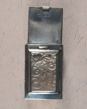 Load image into Gallery viewer, Miniature playing cards. Miniature antique playing cards in contemporary silver box. Unknown publisher. No place. Circa 1899.
