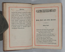 Load image into Gallery viewer, Aldrich, Thomas Bailey. Baby Bell and other poems. Bryce, David &amp; Son. Glasgow. [1884].
