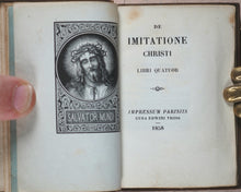 Load image into Gallery viewer, Imitation of Christ]. De Imitatione Christi libri quatuor. Tross, Edwin. Paris. 1855.
