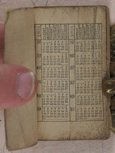 Load image into Gallery viewer, American Baptist Publications Society, PA [Miniature Calendar/address book]. American Baptist Publications Society. Philadelphia.  Printed by WHITEHEAD &amp; HOAS CO. NEWARK NJ. [1900].
