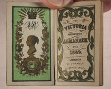 Load image into Gallery viewer, Victoria Miniature Almanack for 1849. Strange, W. Paternoster Row. London. [1848].
