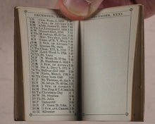 Load image into Gallery viewer, Victoria Miniature Almanack for 1849. Strange, W. Paternoster Row. London. [1848].
