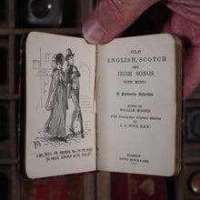 Load image into Gallery viewer, Old English, Scotch and Irish songs with music : a favourite selection. &gt;&gt;MINIATURE BRYCE TARTAN BOOK&lt;&lt; Moodie, William, editor. Publication Date: 1905 CONDITION: VERY GOOD
