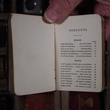 Load image into Gallery viewer, Old English, Scotch and Irish songs with music : a favourite selection. &gt;&gt;MINIATURE BRYCE TARTAN BOOK&lt;&lt; Moodie, William, editor. Publication Date: 1905 CONDITION: VERY GOOD
