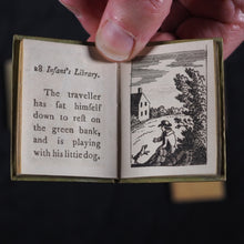 Load image into Gallery viewer, Infant&#39;s Library. Marshall, John. Circa 1800. 16 volumes. Complete with original sycamore bookcase.
