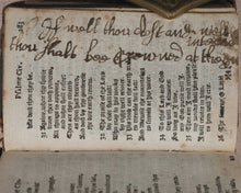 Load image into Gallery viewer, Whole booke of Psalmes Collected into English meeter by Thomas Sternhold, Iohn Hopkins, and others. I.L. for the Company of Stationers. [London]. 1643.
