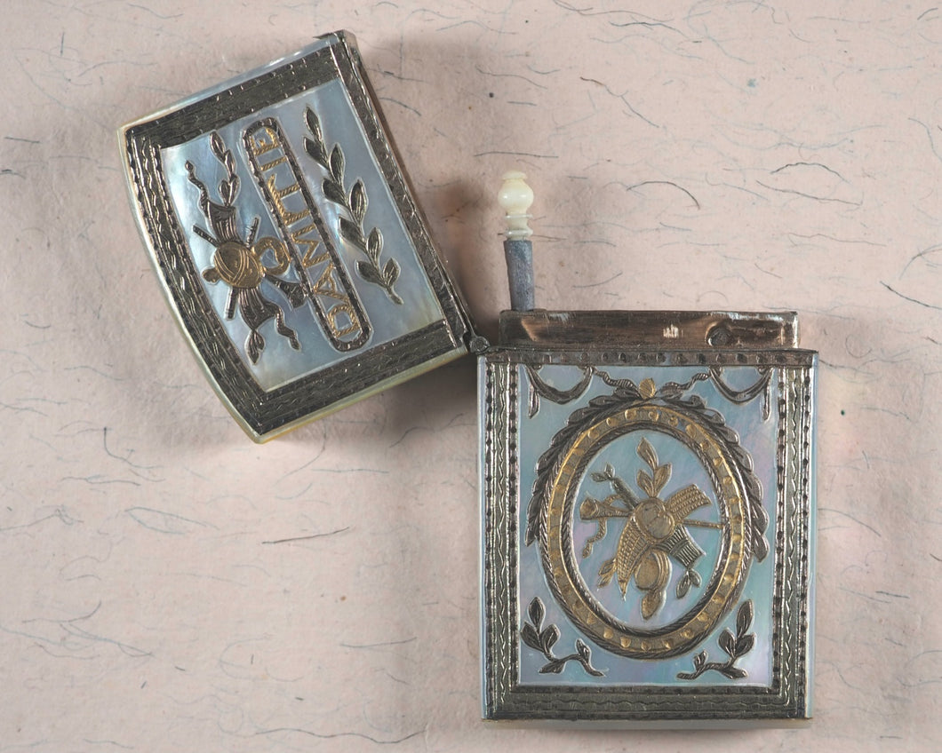 Aide-Mémoire Etui. Palais-Royal. Paris. Circa 1820].