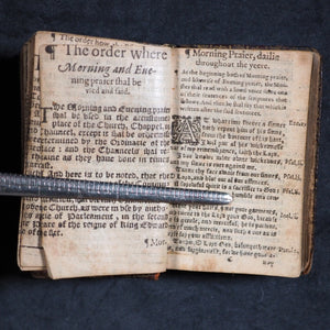 Bèze, Théodore de. Psalter or Psalmes of Dauid : after the translation of the great Bible, pointed as it shall be said or sung in churches: with the morning & euening praier. Company of Stationers. London. 1606.