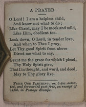 Load image into Gallery viewer, Orphan Shepherd Boy. Caswell, C[harles]. 135, Broad Street, Birmingham. [1860?].
