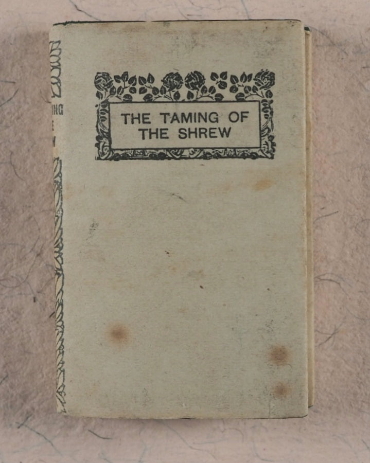 Shakespeare, William. The Taming of the Shrew. Bryce, David & Son. Glasgow. 1904