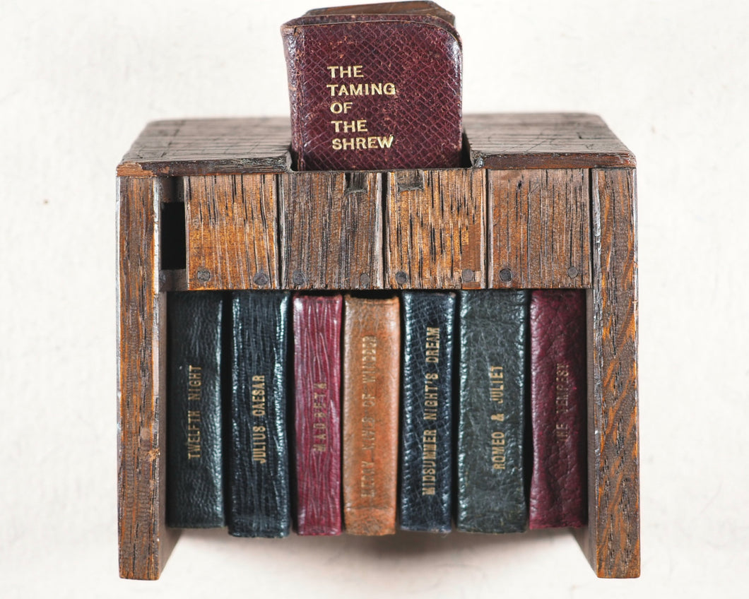 Shakespeare, William. [Selected works of Shakespeare in a replica of Shakespeare's Desk]. Bryce, David & Son. Glasgow. 1904.