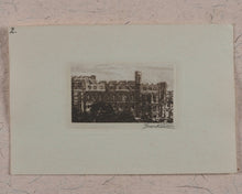 Load image into Gallery viewer, Willis, Frank (1865-1932). Original Set of Signed Artist&#39;s India Proof Miniature Line Engravings for H.M.Queen Mary. Willis, Frank (1865-1932). Whitstable, Kent. 1923.
