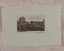 Load image into Gallery viewer, Willis, Frank (1865-1932). Original Set of Signed Artist&#39;s India Proof Miniature Line Engravings for H.M.Queen Mary. Willis, Frank (1865-1932). Whitstable, Kent. 1923.
