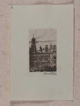 Load image into Gallery viewer, Willis, Frank (1865-1932). Original Set of Signed Artist&#39;s India Proof Miniature Line Engravings for H.M.Queen Mary. Willis, Frank (1865-1932). Whitstable, Kent. 1923.
