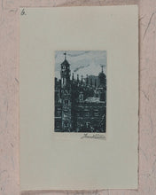 Load image into Gallery viewer, Willis, Frank (1865-1932). Original Set of Signed Artist&#39;s India Proof Miniature Line Engravings for H.M.Queen Mary. Willis, Frank (1865-1932). Whitstable, Kent. 1923.
