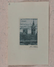 Load image into Gallery viewer, Willis, Frank (1865-1932). Original Set of Signed Artist&#39;s India Proof Miniature Line Engravings for H.M.Queen Mary. Willis, Frank (1865-1932). Whitstable, Kent. 1923.
