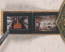 Load image into Gallery viewer, Photograph Album, miniature. Miniature photograph album of Her Royal Highness, Queen Mary&#39;s Dolls&#39; House. Circa 1990.
