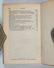 Load image into Gallery viewer, Burns, Robert. Poems. Bryce &amp; Son. Glasgow. Circa 1889. Dainty Little Library series.
