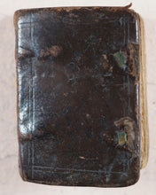 Load image into Gallery viewer, Thumb Bible. Verbum Sempiternum [and] Salvator Mundi, [by John Taylor]. F. Collins for T. Ilive. At the Nags-Head in Jewen Street. London. 1693.
