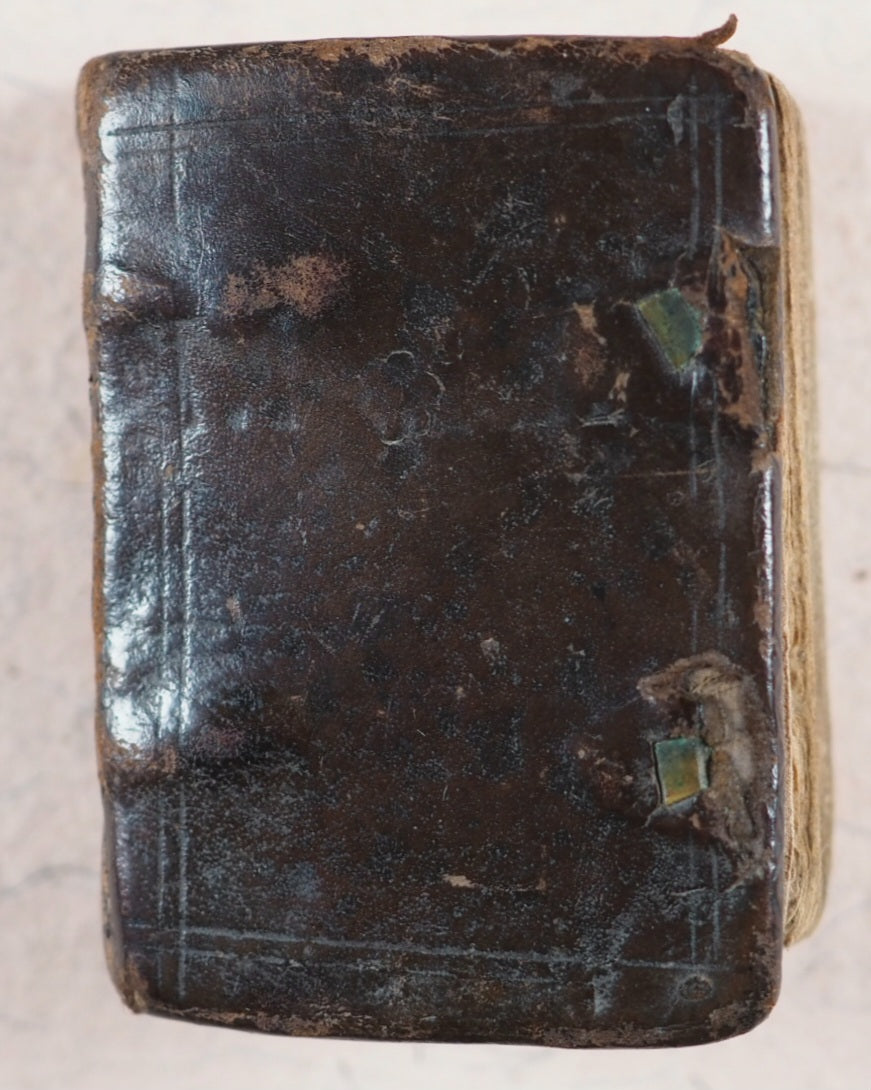 Thumb Bible. Verbum Sempiternum [and] Salvator Mundi, [by John Taylor]. F. Collins for T. Ilive. At the Nags-Head in Jewen Street. London. 1693.