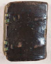 Load image into Gallery viewer, Thumb Bible. Verbum Sempiternum [and] Salvator Mundi, [by John Taylor]. F. Collins for T. Ilive. At the Nags-Head in Jewen Street. London. 1693.
