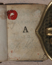 Load image into Gallery viewer, Thumb Bible. Verbum Sempiternum [and] Salvator Mundi, [by John Taylor]. F. Collins for T. Ilive. At the Nags-Head in Jewen Street. London. 1693.
