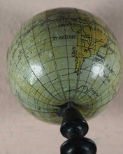 Load image into Gallery viewer, Miniature Globe. L[ebègue], J[ules] et Cie. Paris. Circa 1912.
