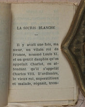 Load image into Gallery viewer, Moreau, Hégésippe. La Souris blanche, conte illustré par Henri Pille. Pairault &amp; Cie. Paris. 1895.
