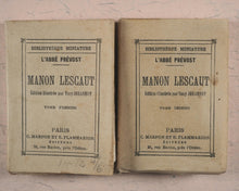 Load image into Gallery viewer, Prévost, L&#39;Abbé. Manon Lescaut. C. Marpon et E. Flammarion. 26, rue Racine, près l&#39;Odéon. Paris. [1892].
