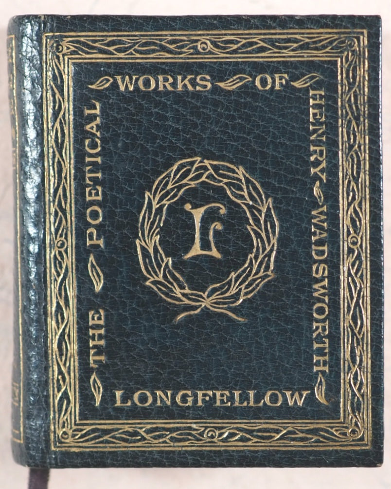 Longfellow, Henry Wadsworth. Poetical works of Longfellow, Henry Wadsworth. Eyre & Spottiswoode (Bible Warehouse), London. Circa 1905.