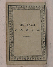 Load image into Gallery viewer, Miniature library of classical literature. Kaspar van Baerle, George Buchanan, Jacob Cats, Joannes Nicolai Secundus, John Owen, Helius Eobanus Hessus, &amp; Marco Girolamo Vida. Carl Poppo Fröbel. Rudophopoli [Rudolstadt].1820.

