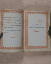 Load image into Gallery viewer, Miniature library of classical literature. Kaspar van Baerle, George Buchanan, Jacob Cats, Joannes Nicolai Secundus, John Owen, Helius Eobanus Hessus, &amp; Marco Girolamo Vida. Carl Poppo Fröbel. Rudophopoli [Rudolstadt].1820.
