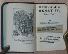 Load image into Gallery viewer, Shakespeare, William . Ellen Terry Shakespeare (complete set of 40). Bryce, David &amp; Son. Glasgow. 1904.
