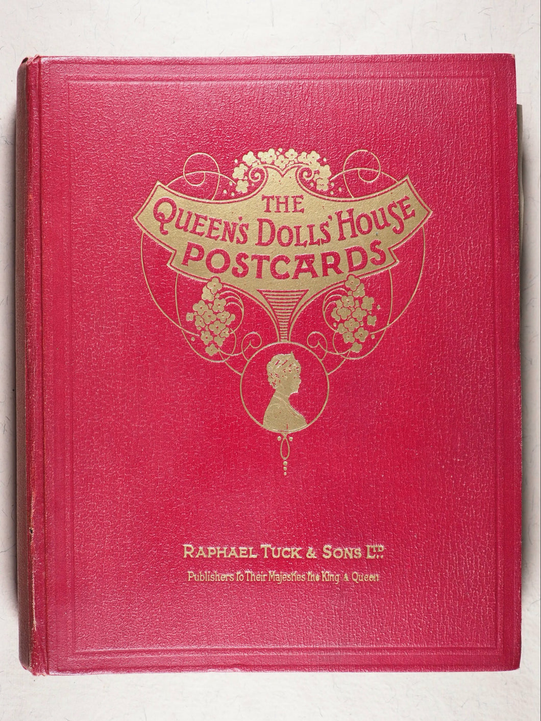 Queens Dolls House postcard album. Raphael Tuck & Sons, Ltd. Circa 1924.