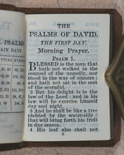 Load image into Gallery viewer, Old Testament. David. Psalms of David : prayer-book version. Frowde, Henry. Oxford University Press. London. [1906].
