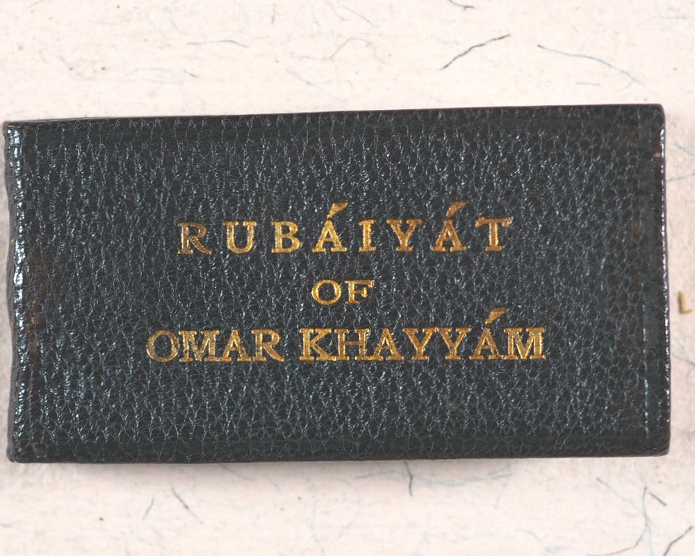 Omar Khayyam. Rubaiyat of Omar Khayyam. Miniature Publishing Co. St. Louis, MO [Missouri]. 1910.