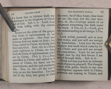 Load image into Gallery viewer, Mason, W[illiam]. Crumbs from the Master&#39;s Table; or Select Sentences, Doctrinal, Practical and Experimental. Religious Tract Society, Depository, 56 Paternoster Row and 65 St. Paul&#39;s Churchyard. London. Circa 1842.
