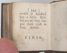 Load image into Gallery viewer, Bible in Miniature; or ,a concise history of the Old &amp; New Testaments. London printed. Circa 1795.
