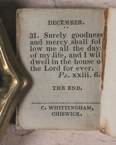 Small Rain Upon the Tender Herb Deut. xxxii. 2. Religious Tract Society. [London]. Circa 1832. 3rd edition.