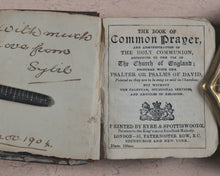 Load image into Gallery viewer, Church of England. Book of Common Prayer. Eyre &amp; Spottiswoode. London. 1903.
