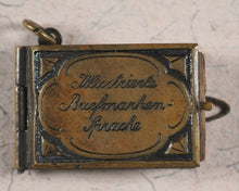 Load image into Gallery viewer, Illustrierte Briefmarkensprache für Liebende n. Verlobte. [Germany]. Circa 1900.

