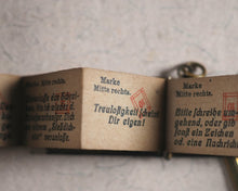 Load image into Gallery viewer, Illustrierte Briefmarkensprache für Liebende n. Verlobte. [Germany]. Circa 1900.
